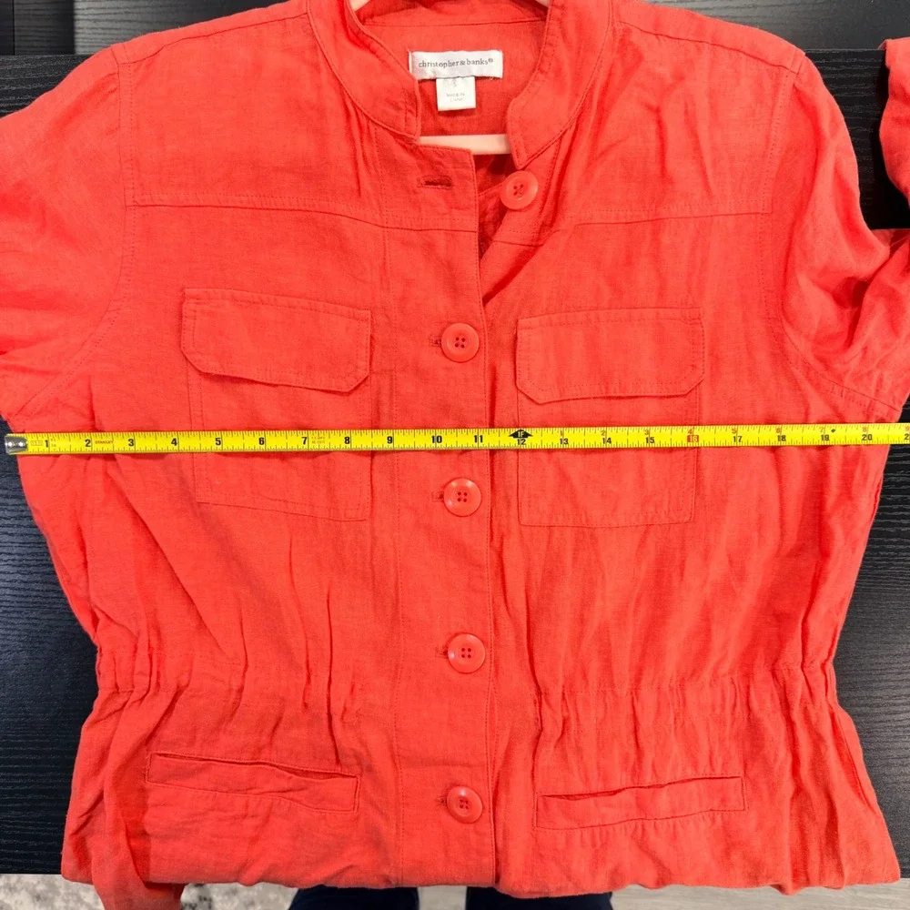 Christopher & Banks vibrant coral